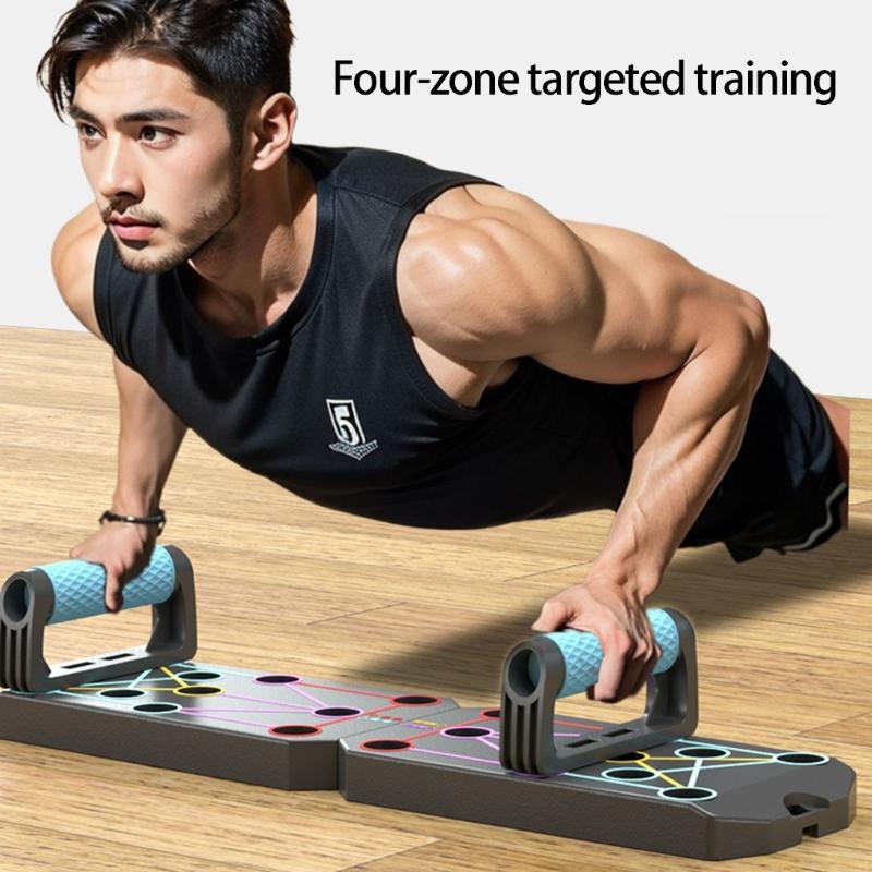Push Up Board - Tabla flexiones plegable multifunción U2JB, equipo